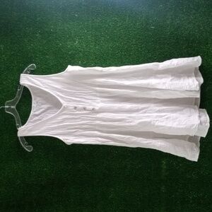 Four dreamers white midi dress